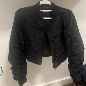 Blanc noir cropped jacket